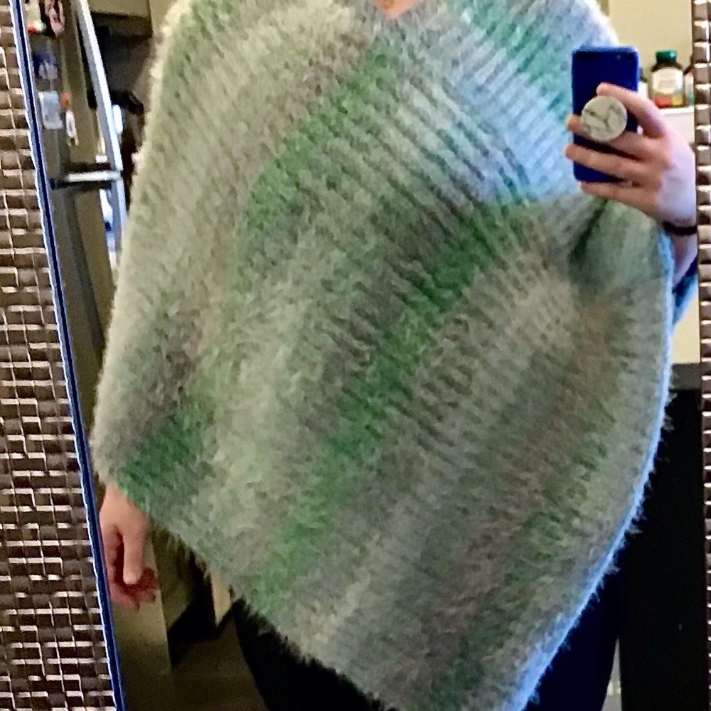 "Shamrock Latte" Poncho
